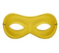 I LOVE FANCY DRESS Un masque jaune pour les yeux parfait pour jouer les bandits ou les super héros. Ideal pour les enterrements de vie de garçon ou de jeune fille. (X24)