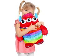 I LOVE FANCY DRESS Worry Yummy Monster Peluche - Écheveau vert - Peluche de 38,1 cm pour enfants qui « mangent » des soucis - Copain câlin réconfortant pour enfants