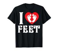 I Love Feet Podologie Podologie Médecin du Pied Chirurgien T-Shirt