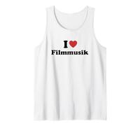 I Love Filmmusik Débardeur