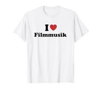 I Love Filmmusik T-Shirt