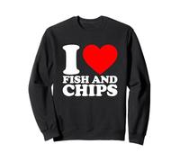 I Love Fish and Chips Sweatshirt