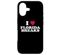 I Love Florida Breaks - House Music Breakbeat Coque pour iPhone 17