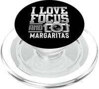 I Love Focus Photographie Humour et Margarita Cocktail PopSockets PopGrip pour MagSafe