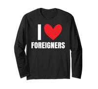 I Love Foreigners Immigrants Human Rights Diverse Xénophobie Manche Longue