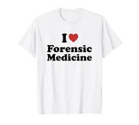 I Love Forensic Medicine Student Major Graduation T-Shirt