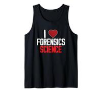 I Love Forensic Science Criminologie Drôle Scientifique médico-légal Débardeur