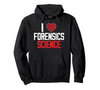 I Love Forensic Science Criminologie Drôle Scientifique médico-légal Sweat à Capuche
