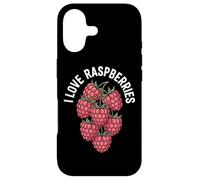 I Love Framboises Berry Fruit Passion Coque pour iPhone 17