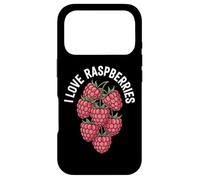 I Love Framboises Berry Fruit Passion Coque pour iPhone 17 Pro