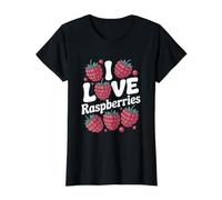 I Love Framboises Cute Fruit Passion T-Shirt Graphique avec Valeur