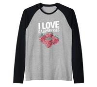 I Love Framboises Fresh Berry Passion Manche Raglan