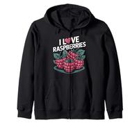 I Love Framboises Fresh Berry Passion Sweat à Capuche