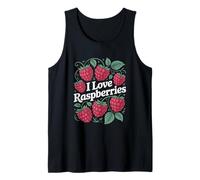 I Love Framboises Fruit Passion Garden Delight Débardeur