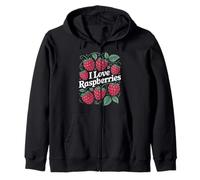 I Love Framboises Fruit Passion Garden Delight Sweat à Capuche