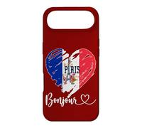 I Love France Bonjour Paris Drapeau Coeur Cool Quatorze Juillet Coque pour iPhone Air