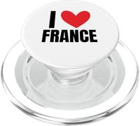 I Love France French Paris National Europe Europe Food Oui PopSockets PopGrip pour MagSafe