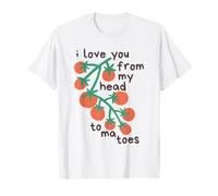 I Love from My Head to-Ma-Toes Tomates Mignonnes pour Enfants T-Shirt