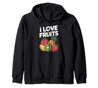I Love Fruits Tropical Kiwi Ananas Sweat à Capuche