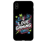 I Love Gaming Joystick rétro Pixel Art Coque pour iPhone XS Max