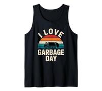 I Love Garbage Day Camion Poubelle Débardeur