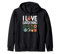 I Love Gardening Passion Planter des fleurs Sweat à Capuche