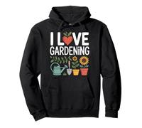 I Love Gardening Passion Planter des fleurs Sweat à Capuche