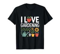 I Love Gardening Passion Planter des fleurs T-Shirt