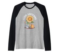 I Love Gardening Tournesol Nature Passion Manche Raglan