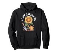 I Love Gardening Tournesol Nature Passion Sweat à Capuche