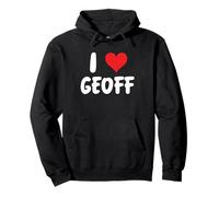 I Love Geoff Cœur Sweat à Capuche