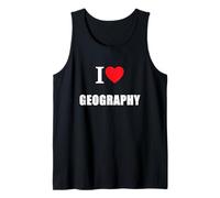 I Love Geography Enseignants Géographes Étudiants Géologie Débardeur