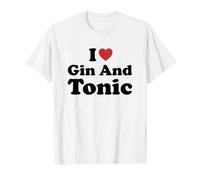 I Love Gin and Tonic T-Shirt