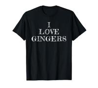 I Love Gingers, J'aime Gingers T-Shirt