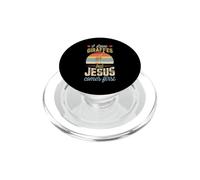 I Love Girafes But Jesus Comes First Funny Christian PopSockets PopGrip pour MagSafe