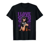 I Love Goth Girls - Page de Couverture pour Homme T-Shirt