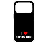 I Love Governance - Audit Interne du Risque de conformité Cardiaque Coque pour iPhone 17 Pro