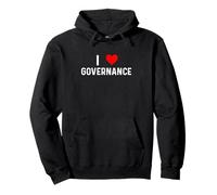 I Love Governance - Audit Interne du Risque de conformité Cardiaque Sweat à Capuche