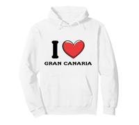 I Love Gran Canaria Espagne Sweat à Capuche