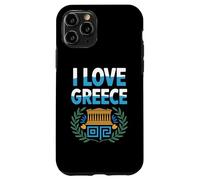 I Love Greece Couronne d'olivier Parthénon Coque pour iPhone 11 Pro