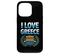 I Love Greece Couronne d'olivier Parthénon Coque pour iPhone 13 Pro