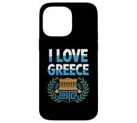I Love Greece Couronne d'olivier Parthénon Coque pour iPhone 14 Pro Max