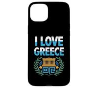 I Love Greece Couronne d'olivier Parthénon Coque pour iPhone 15 Plus