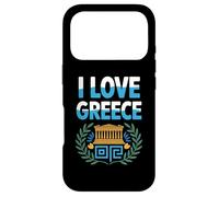 I Love Greece Couronne d'olivier Parthénon Coque pour iPhone 17 Pro