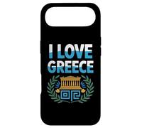I Love Greece Couronne d'olivier Parthénon Coque pour iPhone Air