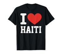 I Love Haiti Heart Souvenir Lovers Pride Travel T-Shirt