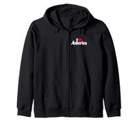I Love Heart America USA Etats-Unis Sweat à Capuche