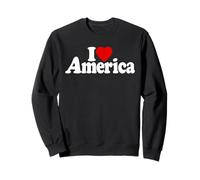 I Love Heart America USA Etats-Unis Sweatshirt
