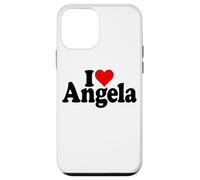 I Love Heart Angela Angie NOM sur Un T-Shirt Coque pour iPhone 12 Mini