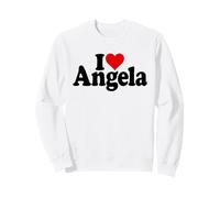 I Love Heart Angela Angie NOM sur Un T-Shirt Sweatshirt